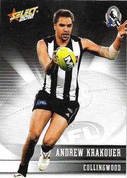 2012 Select AFL Champions #46 Andrew Krakouer Front